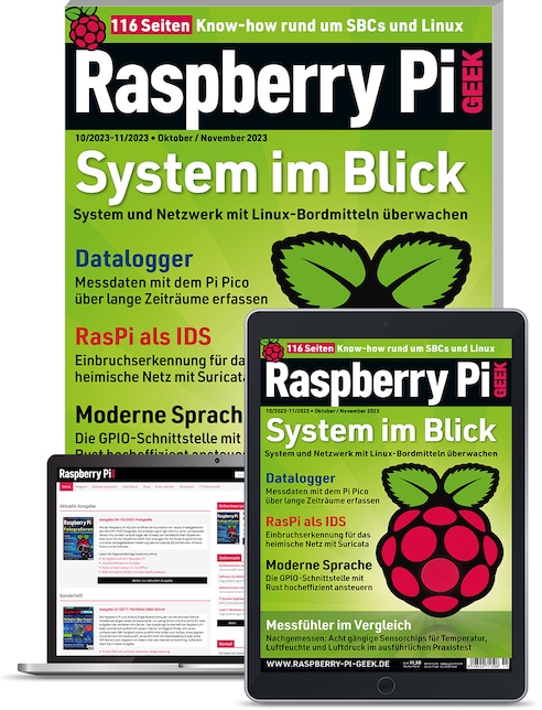 Raspberry Pi Geek im Abo