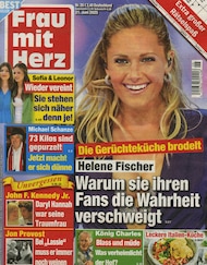 Frau mit Herz